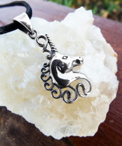 Pendant Silver Unicorn Horse Sterling Handmade 925 Necklace Jewelry Fairytale Magic