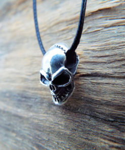 Pendant Skull Silver Sterling 925 Gothic Dark Necklace Jewelry 1