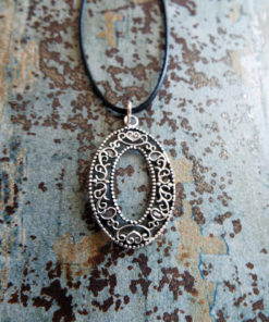 Silver Pendant Floral Flower Heart Handmade Sterling 925 Antique Vintage Necklace Filigree Jewelry