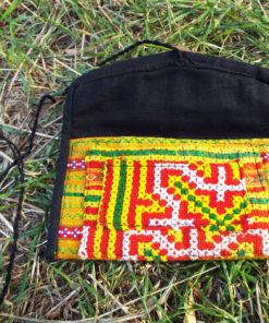 Tobacco Pouch Cotton Handmade Aztec Fabric Case Pocket Hand Stitched Hippie Boho