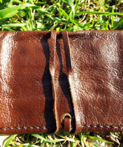 Tobacco Pouch Leather Case Handmade Genuine Leather Smoking Rolling Cigarettes Pocket