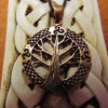 Tree of Life Pendant Bronze Celtic Necklace Handmade Symbol Jewelry