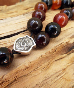 Komboloi Greek Worry Beads Carnelian Agate Prayer Beads Rosary Beads Turkish Tasbih Handmade Gemstone